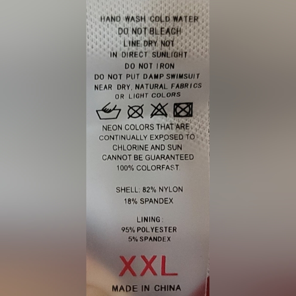 ESPRLIA Womens Lace Crisscross Open Back Tankini Swimsuits with Briefs (US18-20) - Picture 16 of 16